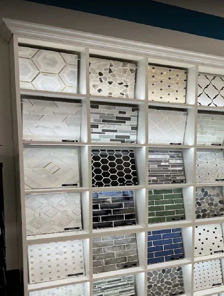 Floor To Ceiling tile display